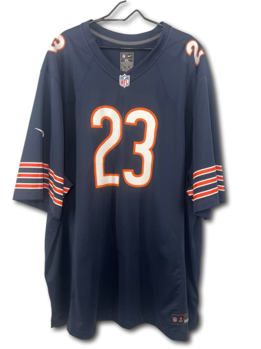 Nike Chicago Bears Devin Hester Jersey #23 NFL On-Field Navy Blue Men’s Size 5XL